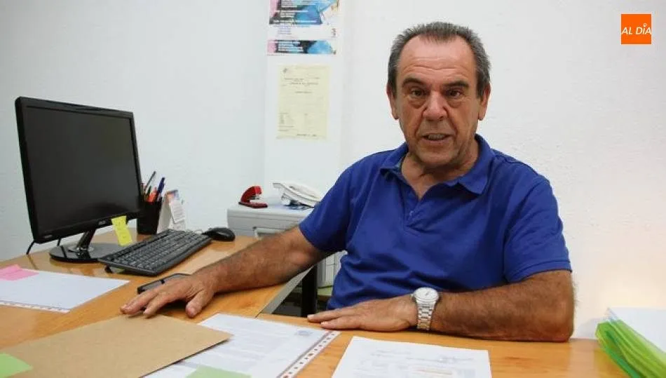 Luis Rodriguez, candidato del PSOE a la Alcaldía de Pereña de la Ribera / CORRAL