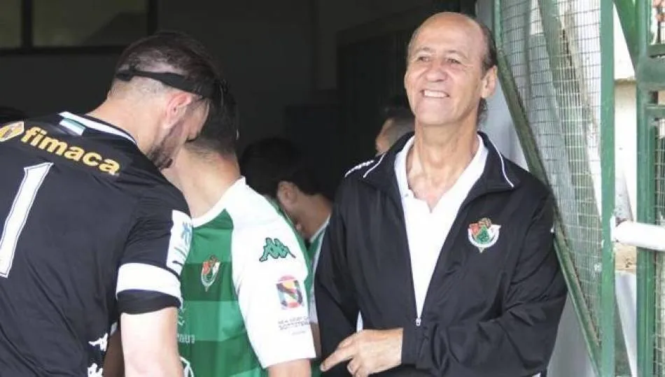 Ángel Marcos, en un partido