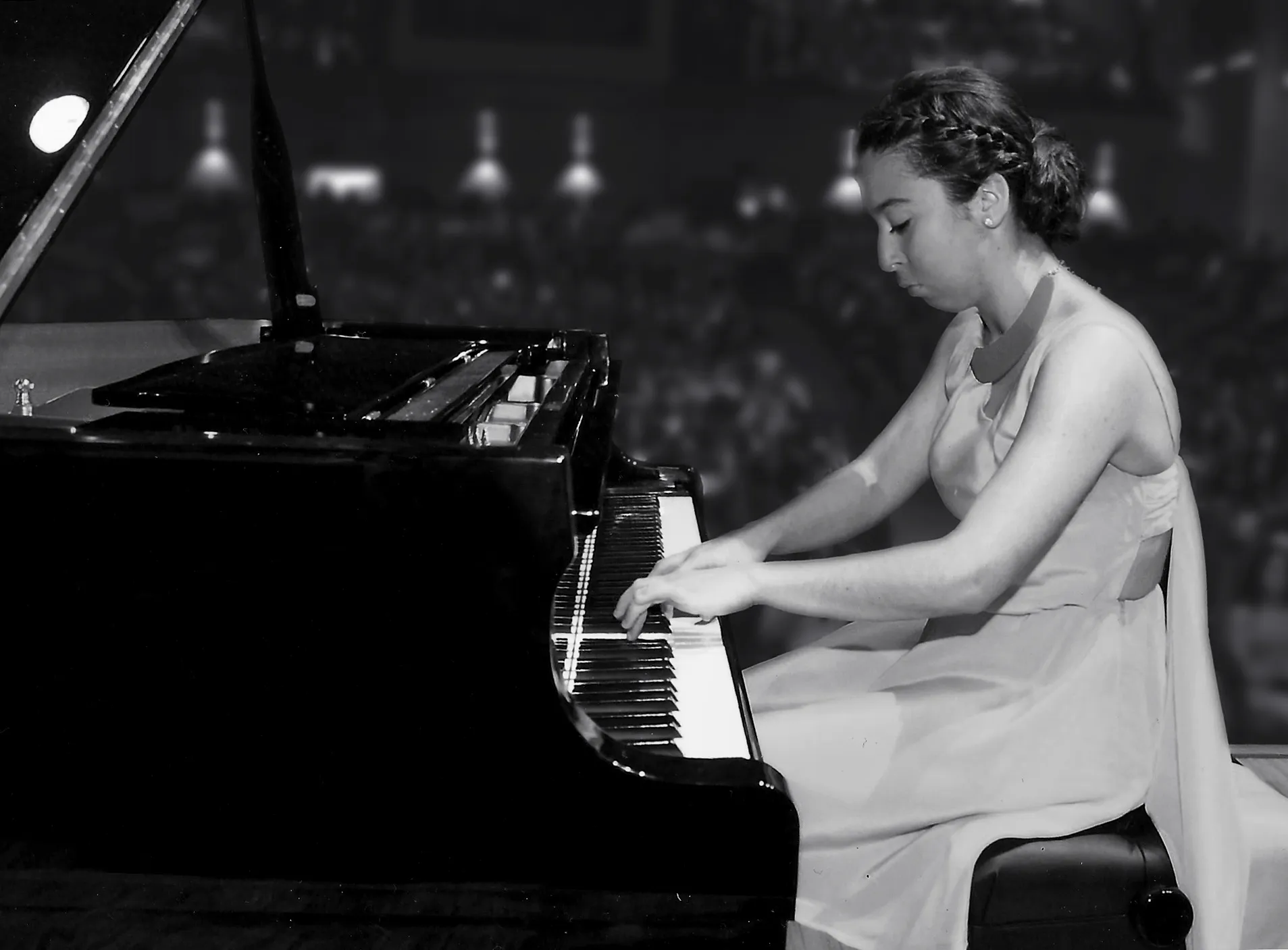 Soledad Sánchez, en una actuación