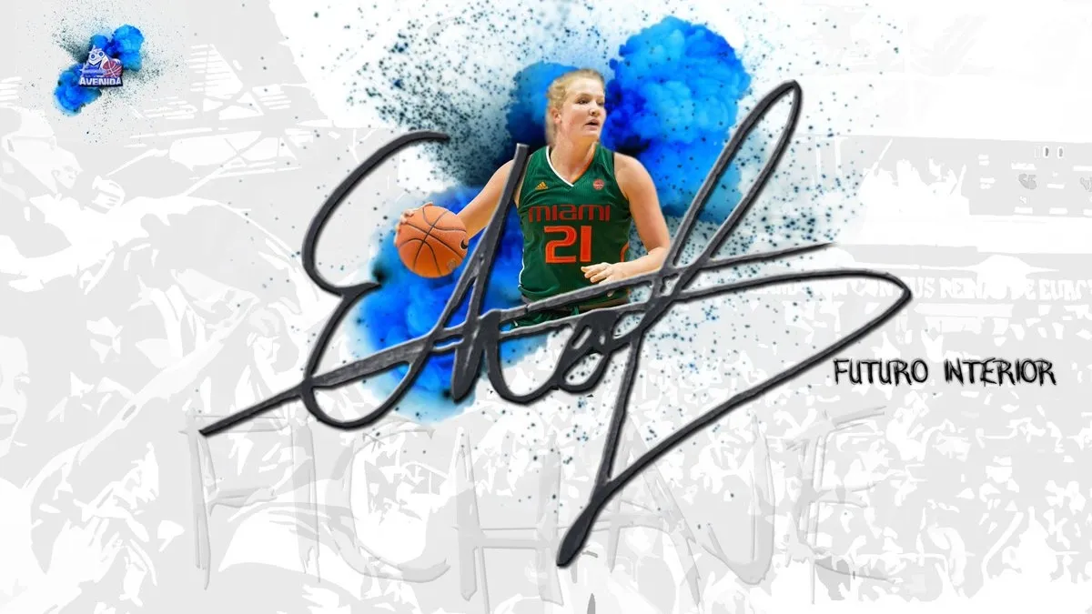 Emese Hof, en el cartel de presentación