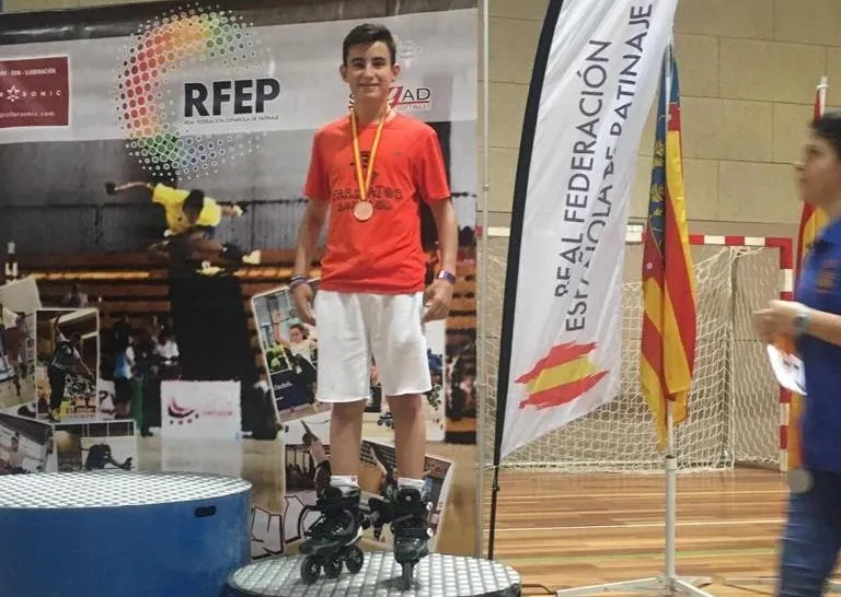 Foto 2 - Manuel Sanmart&iacute;n se cuelga un bronce en el Campeonato de Espa&ntilde;a de Freestyle  
