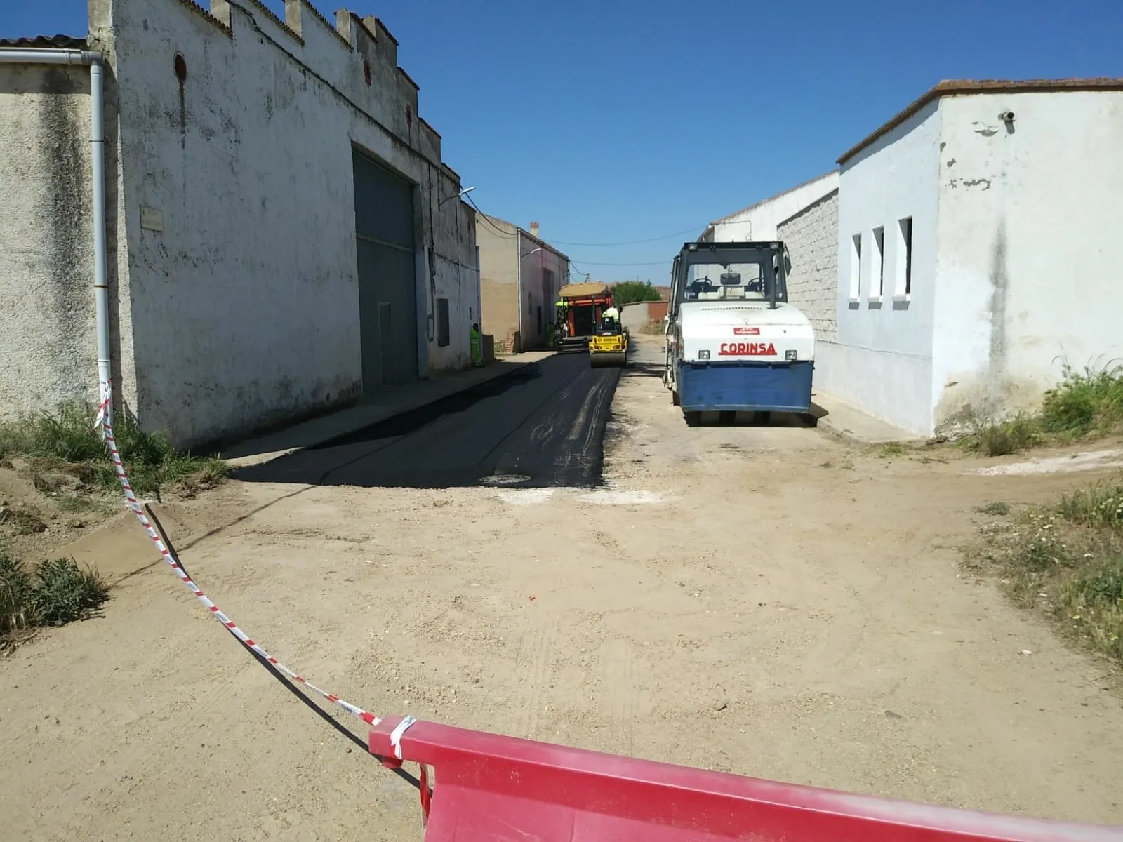 Foto 4 - Renovado el asfalto de varias calles de Villoruela