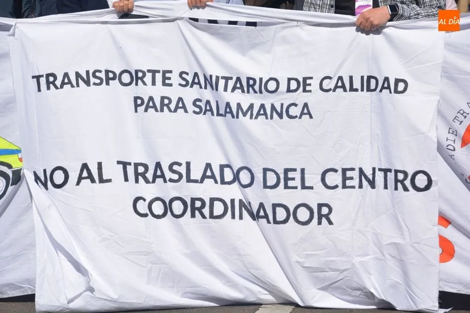 Foto 8 - Nueva concentraci&oacute;n contra el traslado a Valladolid del centro coordinador de ambulancias