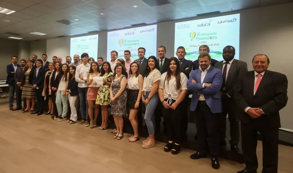 Entrega de premios de la X Olimpiada Financiera del Proyecto Edufinet