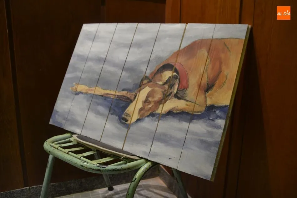 Foto 8 - La Asociaci&oacute;n Santuario PeludoSOS inaugura su exposici&oacute;n de pintura solidaria  