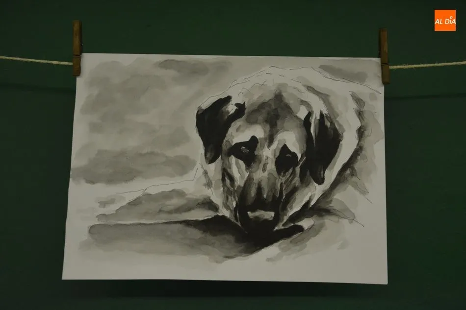 Foto 6 - La Asociaci&oacute;n Santuario PeludoSOS inaugura su exposici&oacute;n de pintura solidaria  