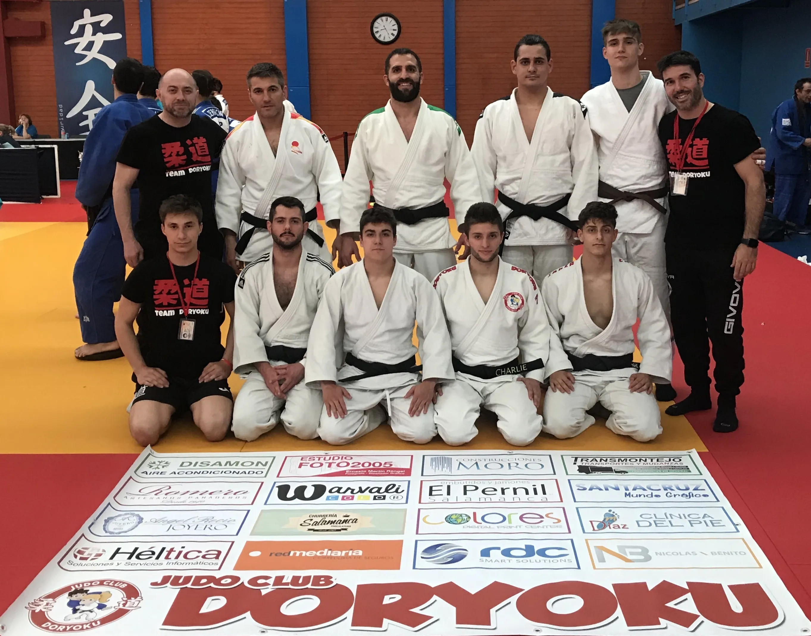 Los competidores del Club Doryoku