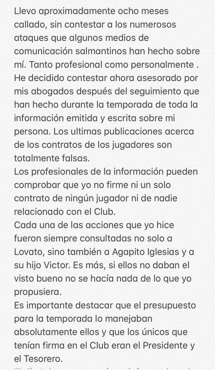 Foto 3 - Movilla: &ldquo;Me parece cobarde usar mi nombre para no pagar a los jugadores&rdquo;