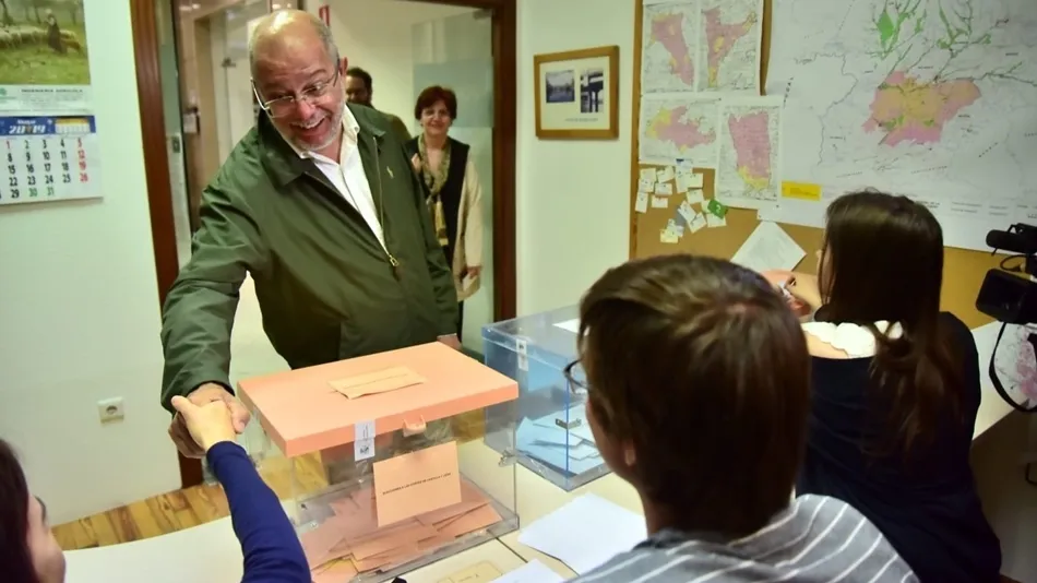 Francisco Igea, candidato de Cs a la Junta de Castilla y León. Foto: EP