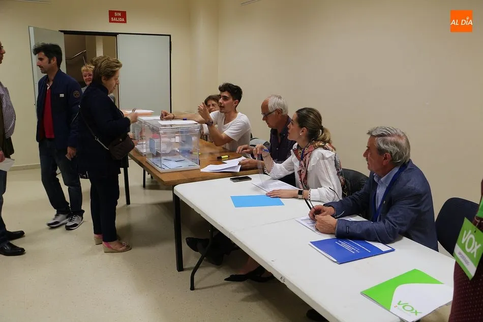 Todo marcha con normalidad en las elecciones en Guijuelo