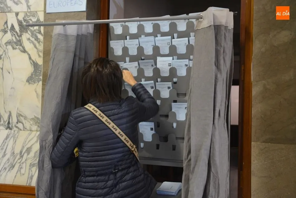 Jornada electoral en Salamanca. Foto: Lydia González