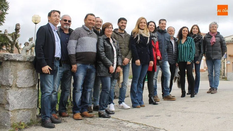 Candidatura con la que se ha presentado el PSOE para ganar la Alcaldía de Ledesma.