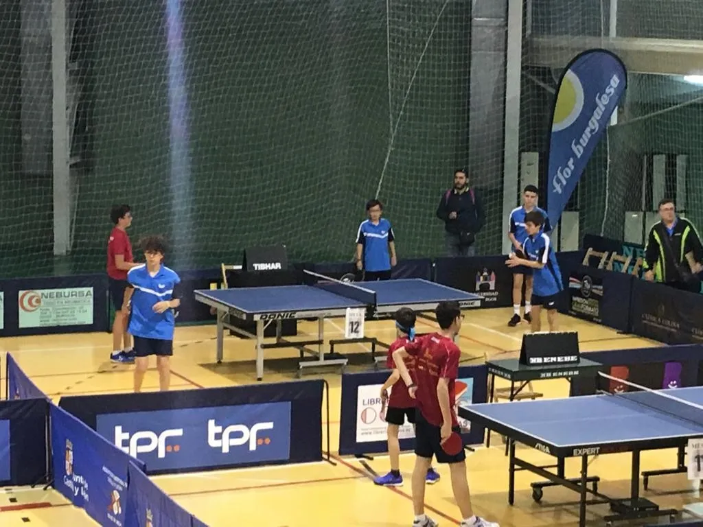 Un partido del torneo