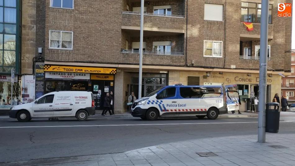 Interevención anterior de la Policía en la avenida de Portugal
