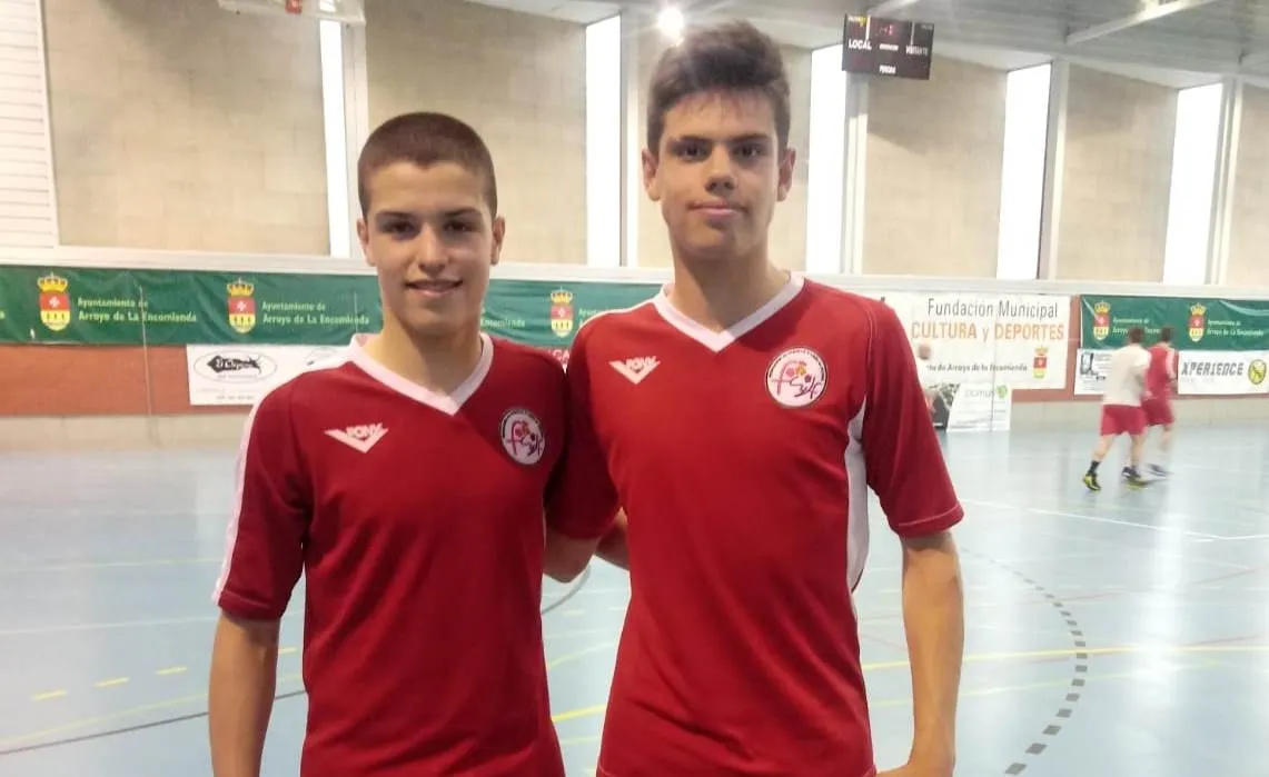 Sergio Moreiro y Julio Jerez se enfundan la elástica de la Selección de Castilla y León  