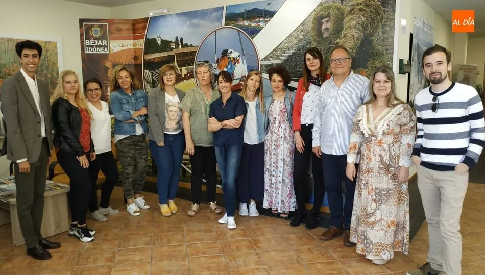 Reunión de técnicos de la Ruta de la Plata en la Oficina de Turismo de Béjar