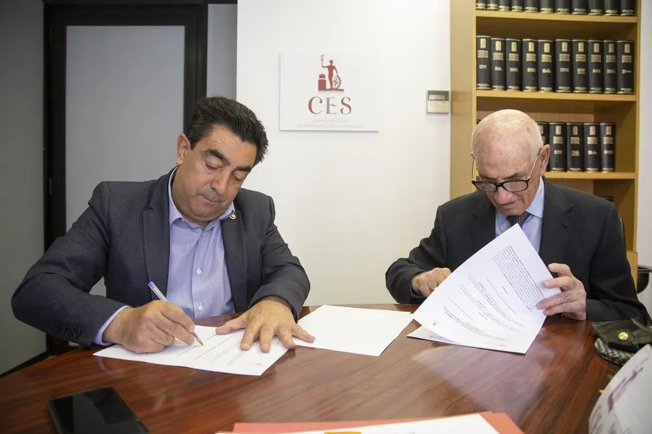 Foto 2 - CES y Salud Mental Salamanca a&uacute;nan esfuerzos para potenciar la inserci&oacute;n laboral de las personas...