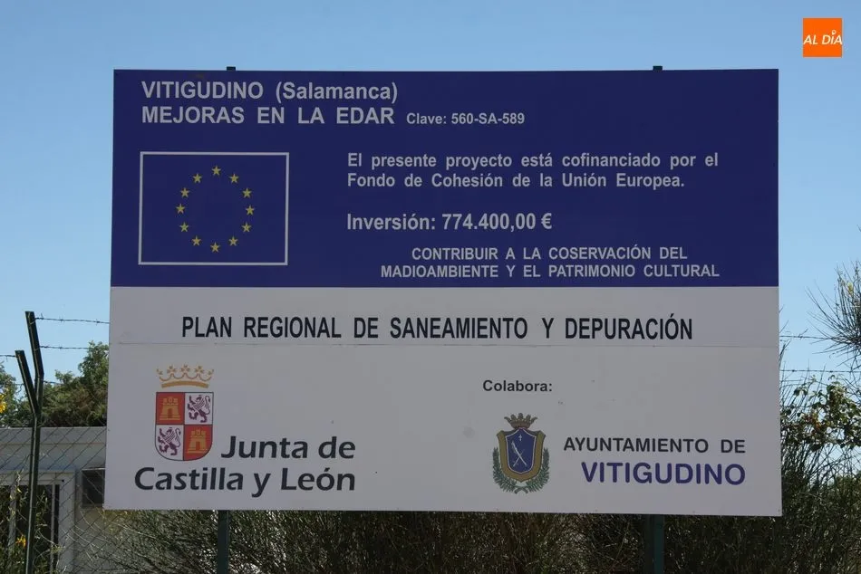 Foto 2 - Comienzan las obras de la depuradora y del colector en la avenida de Salamanca  