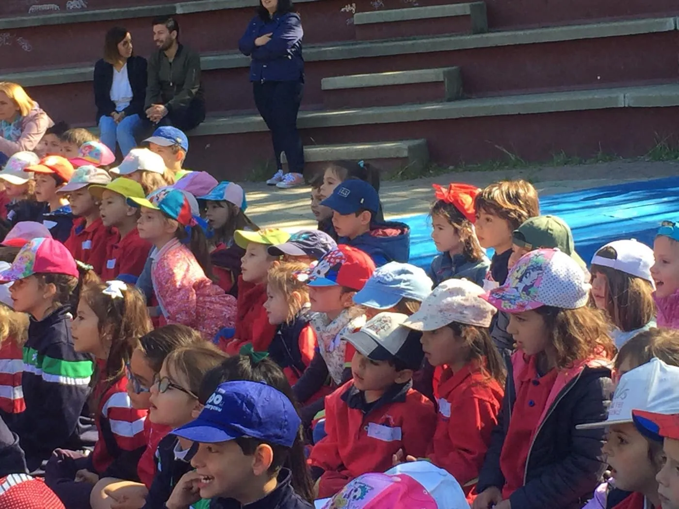 Los niños disfrutan de la actividad