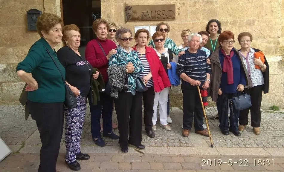 El grupo de mayores del Centro Social Aldea disfruta de una nueva visita turística  
