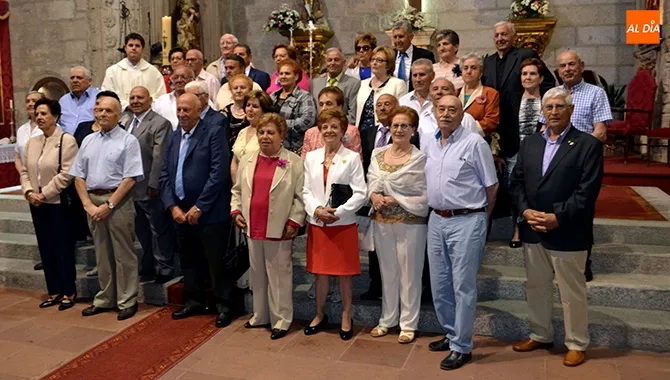 Un total de 18 matrimonios que este año han celebrado sus Bodas de Oro en este encuentro anual
