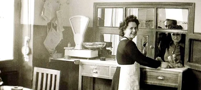 El tradicional despacho de pan