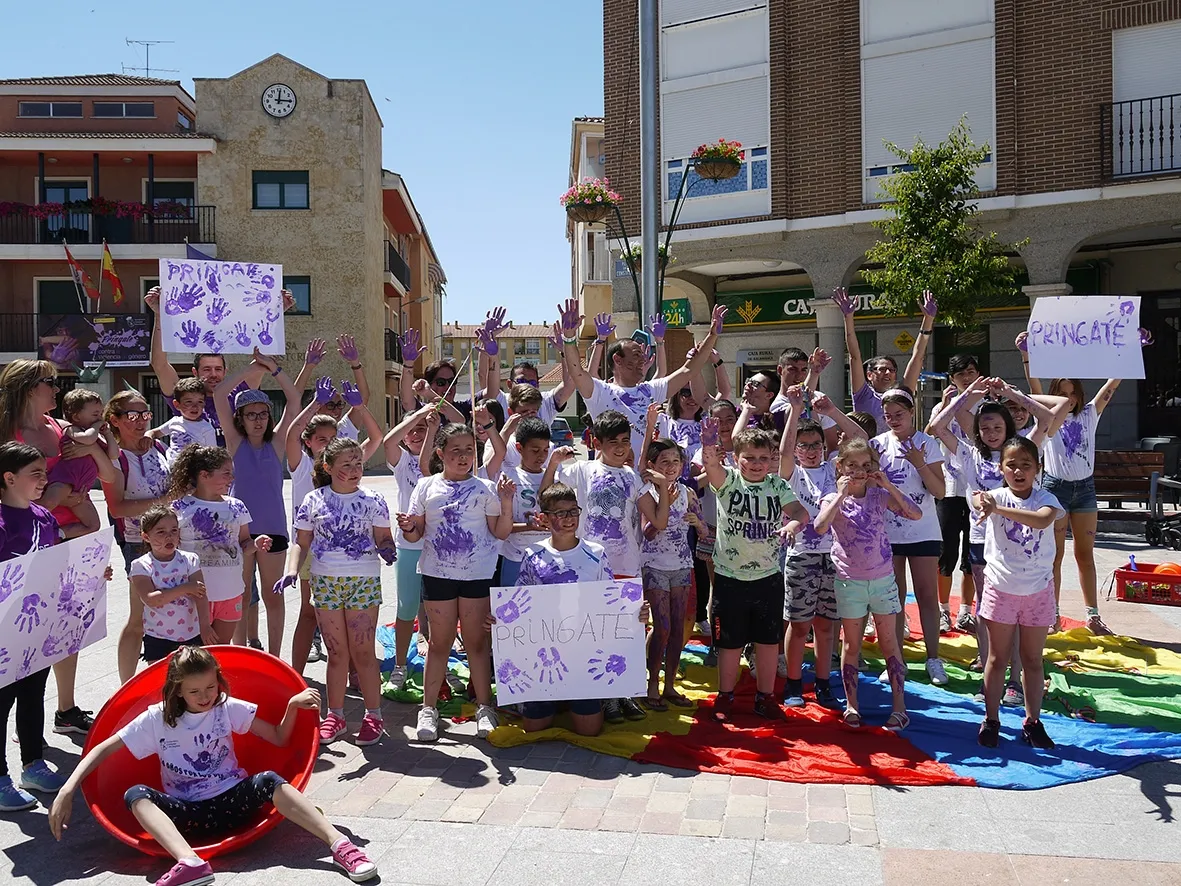 Foto 7 - Carbajosa se pringa contra la violencia de g&eacute;nero