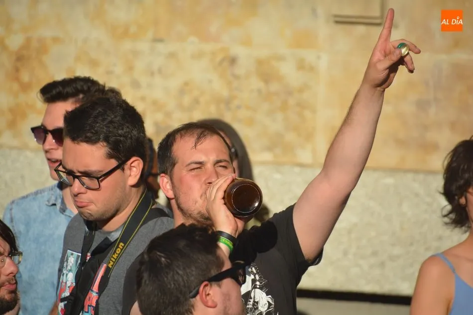 Foto 6 - La m&uacute;sica de Delaporte marca el ritmo de los salmantinos