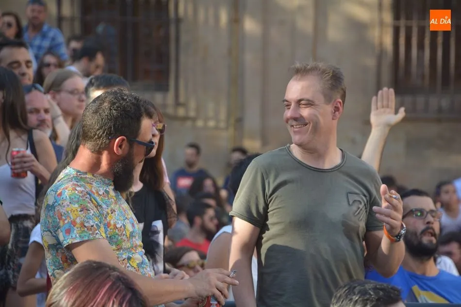 La música de Delaporte marca el ritmo de los salmantinos