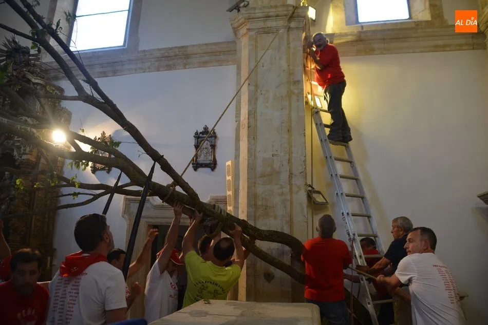Foto 8 - Villamayor sigue disfrutando de sus fiestas con la tradicional Romer&iacute;a del Ramo