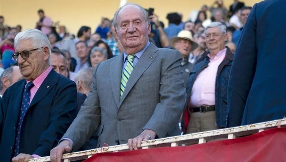 Don Juan Carlos, en Las Ventas. Foto: EP