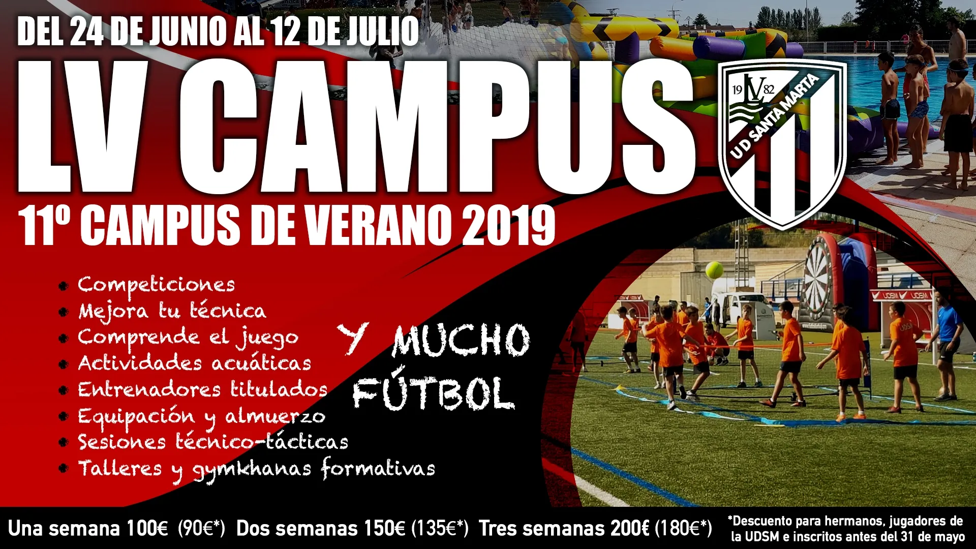 Foto 2 - &Uacute;ltimos d&iacute;as para reservar plaza en el Campus de Verano del Santa Marta