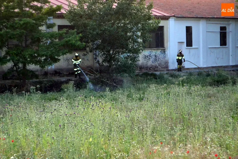 Foto 2 - Un nuevo incendio provocado alerta a los vecinos de la carretera de Medina