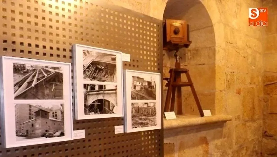 Interior de una de las salas de la Filmoteca de Castilla y León, ubicada en Salamanca
