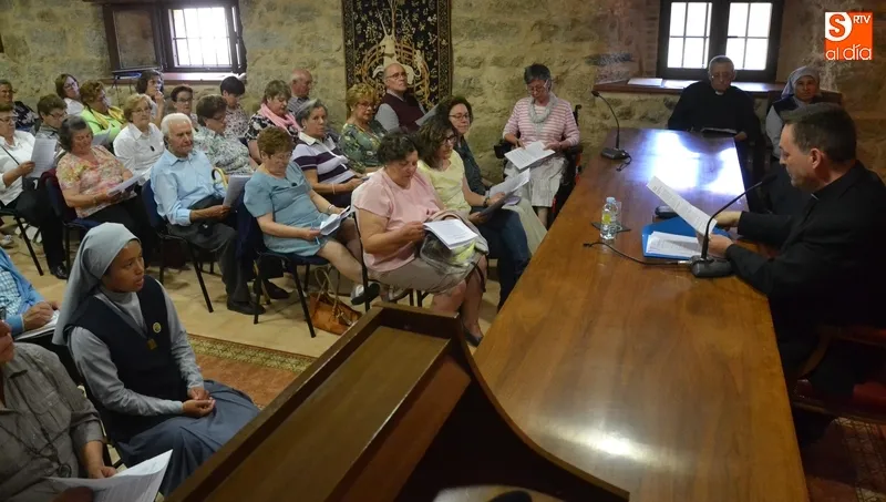 Imagen de uno de los encuentros de años anteriores presididos por Raúl Berzosa