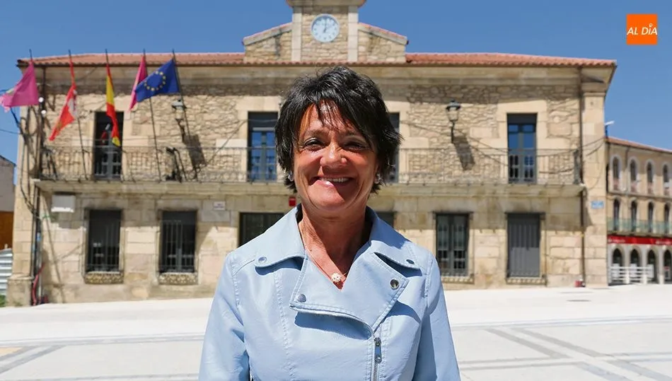 Luisa de Paz, candidata del PP a la Alcaldía de Viigudino / CORRAL
