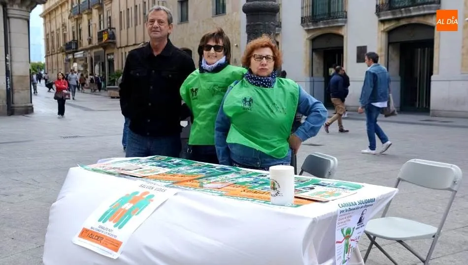 Foto 4 - Alcer explica a los salmantinos la importancia de la&nbsp;donaci&oacute;n y trasplantes de &oacute;rganos