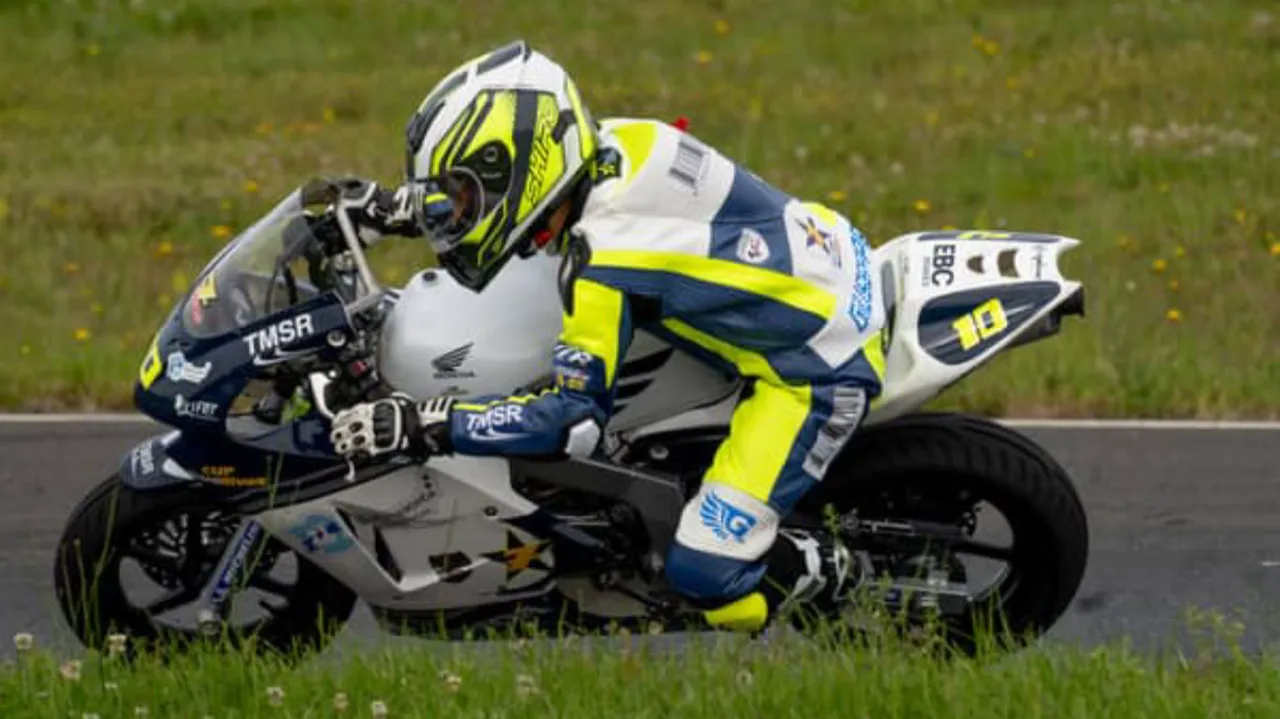 Sergio Verdugo durante la prueba