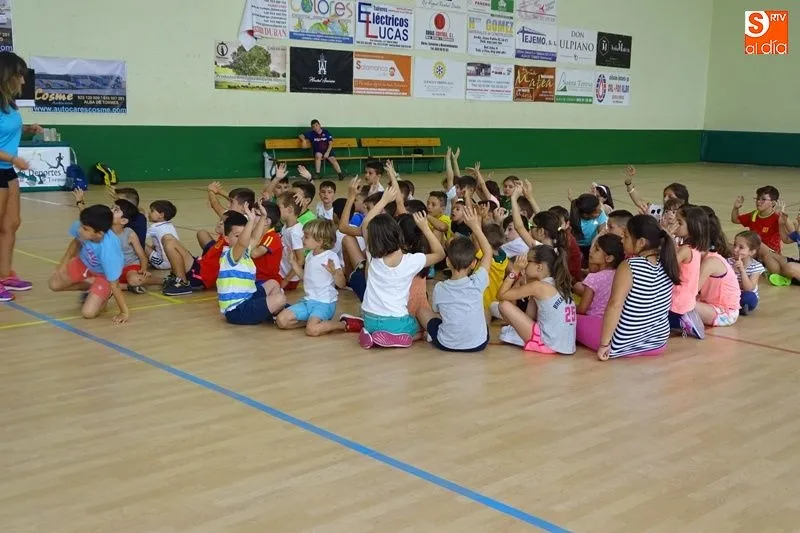 Alumnos de las Escuelas de Verano del Piensos Durán Albense