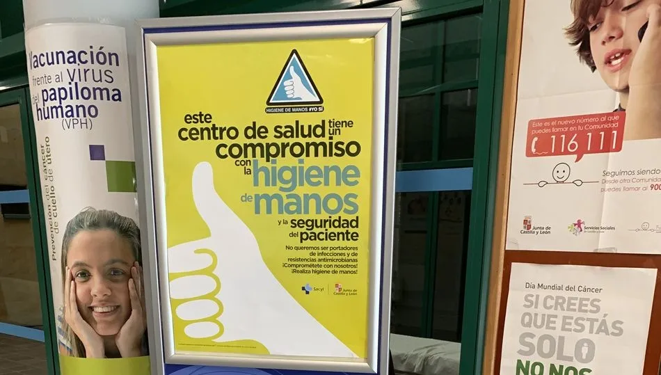 Campaña de la OMS en el Centro de Salud de Béjar