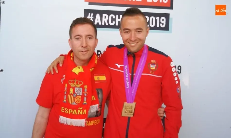 Foto 6 - Daniel Mart&iacute;n se hace con la medalla de bronce en el Mundial de Tiro con Arco Adaptado