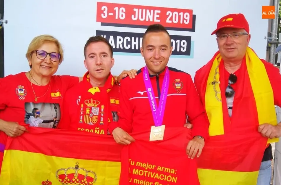 Foto 7 - Daniel Mart&iacute;n se hace con la medalla de bronce en el Mundial de Tiro con Arco Adaptado