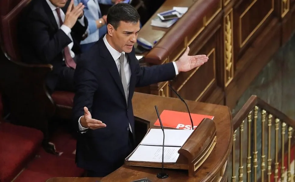El presidente del Gobierno en funciones, Pedro Sánchez.