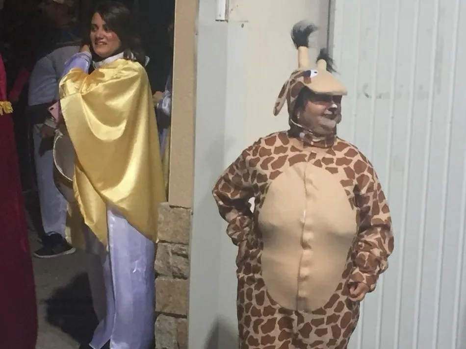 Foto 2 - El desfile de disfraces anima el inicio de las fiestas de San Antonio en Gejo de los Reyes  
