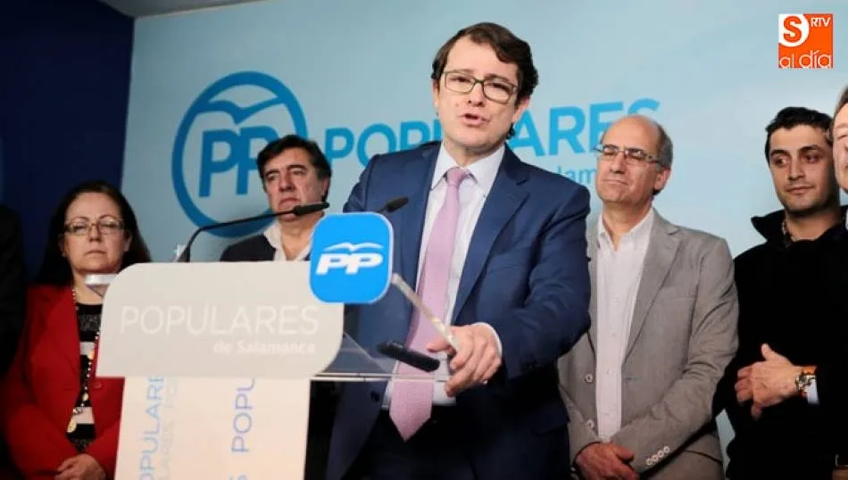 Alfonso Fernández Mañueco, presidente regional del PP