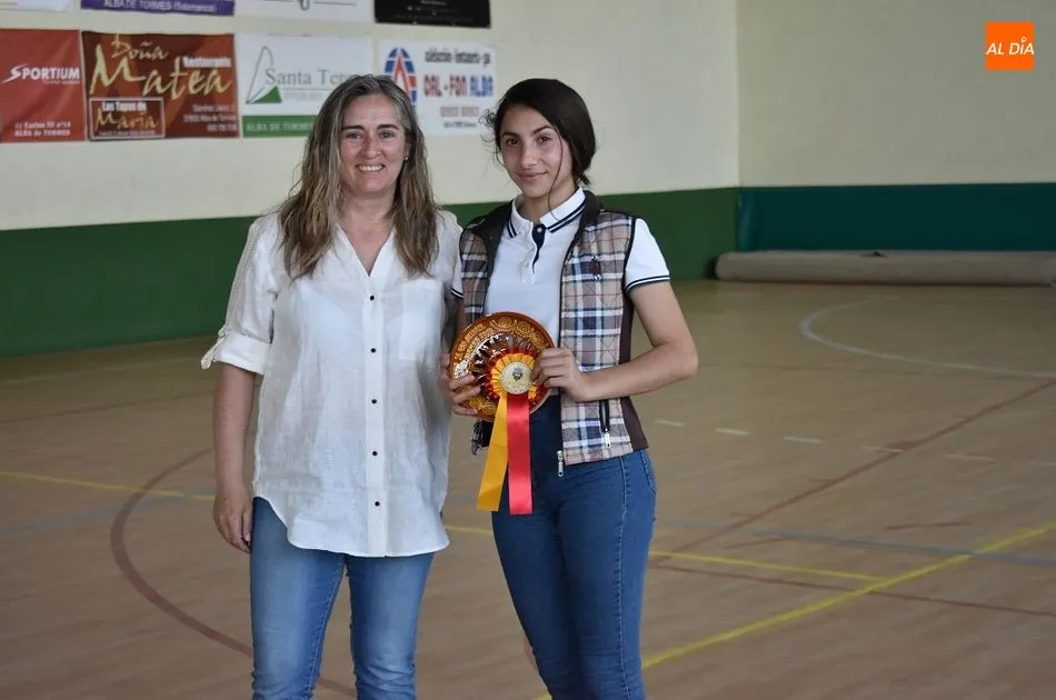 La entrega de premios tuvo lugar en el pabellón municipal