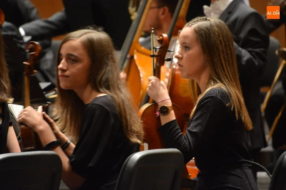 Foto 3 - La Joven Orquesta Sinf&oacute;nica Ciudad de Salamanca ofrece su &uacute;ltimo concierto de temporada