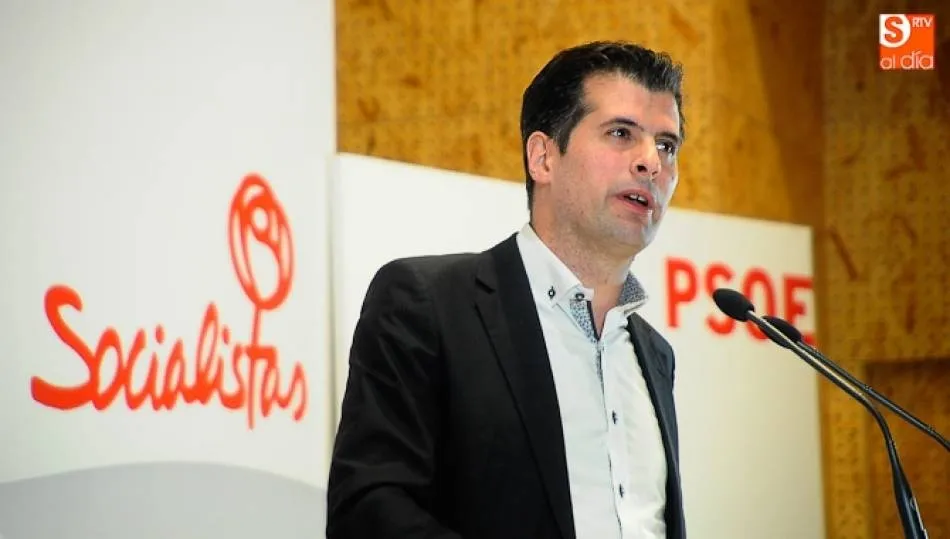 El secretario general del PSOE de Castilla y León y candidato a la Presidencia de la Junta, Luis Tudanca