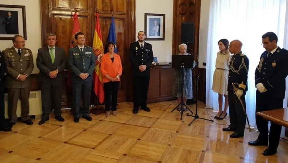 La entrega de estas distinciones tuvo lugar en la Subdelegación del Gobierno de Salamanca. Foto de Europa Press