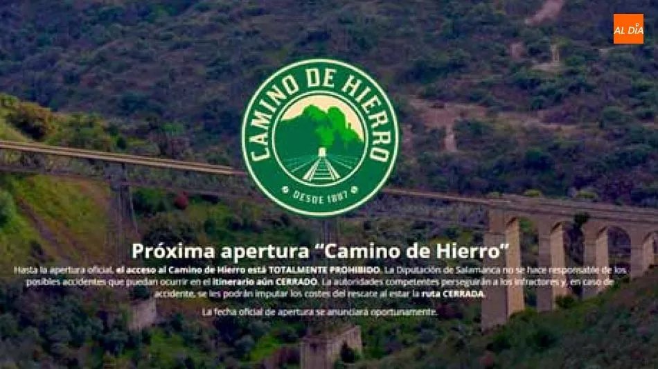 Foto 5 - La Diputaci&oacute;n Provincial proh&iacute;be el acceso al Camino de Hierro hasta la apertura oficial del...